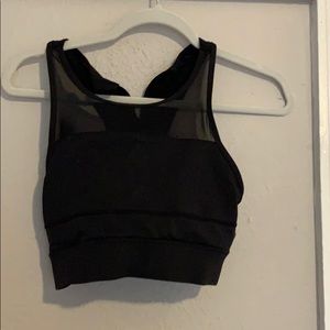ZYIA black sports bra/crop!